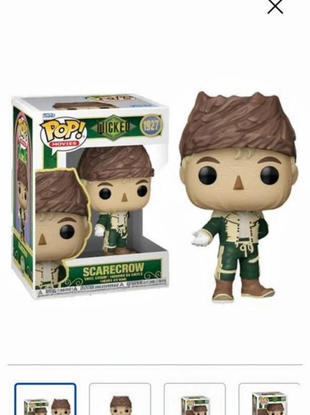 Funko Pop! Movies Scarecrow #1921 Collectible Figure